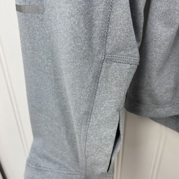 NIKE ELEMENT MENS DRI-FIT 1/4 ZIP PULLOVER SHIRT - GREY SIZE MEDIUM - Picture 4 of 5